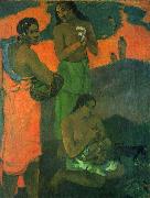 Paul Gauguin Maternity oil